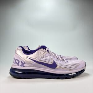 Nike Air Max Purple Running Shoes Athletic Sneakers 555363-550 Women’s Size 10
